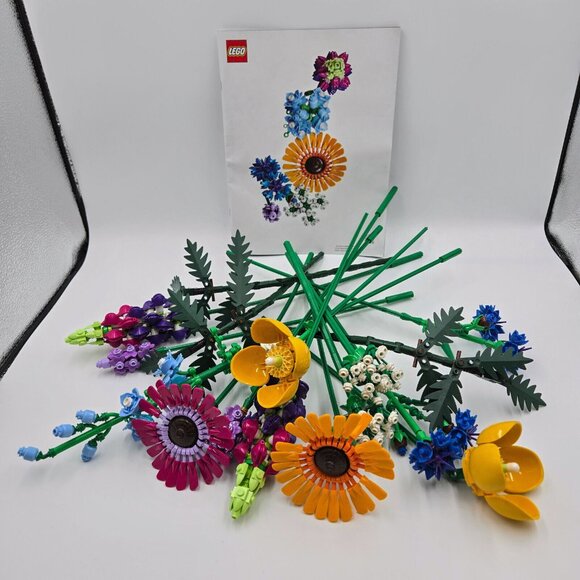 Lego Botanical Collection Wildflower Bouquet 10313 And Creator Daffodils 40747 - Picture 2 of 13